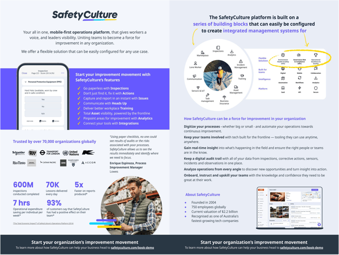 SafetyCulture Brochure