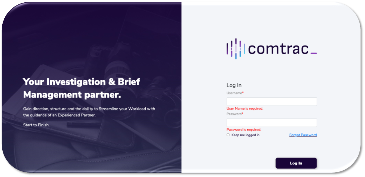 Logging In or Changing Your Password